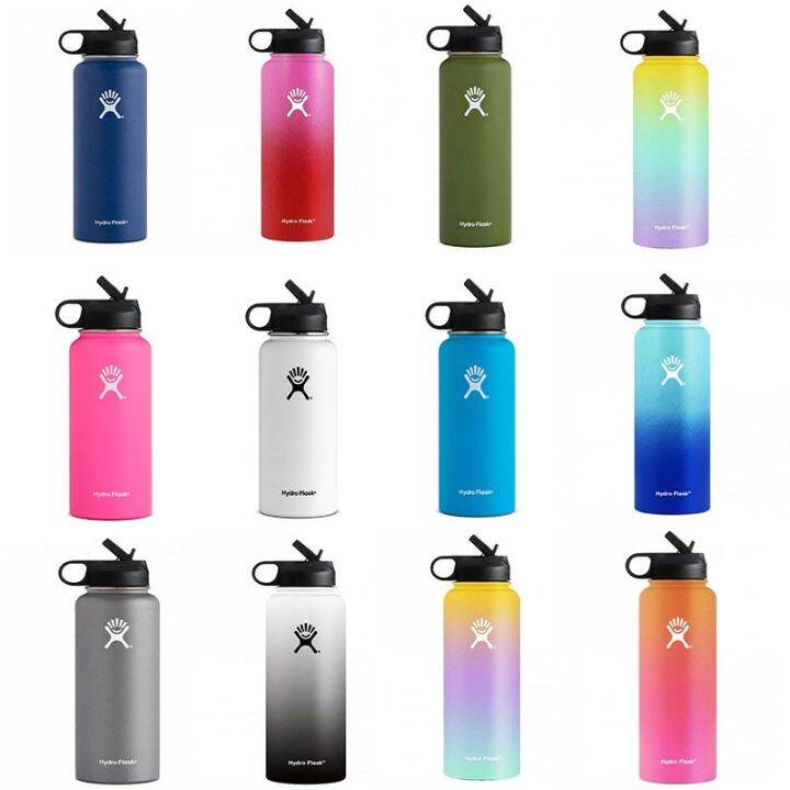 32oz/40oz Aquaflask HydroFlask Water Bottle Hydro Flask Stainless Steel