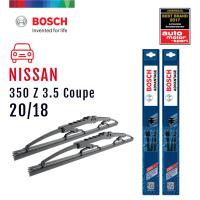 Bosch ใบปัดน้ำฝน Nissan 350 Z ปี 2006-2009 ขนาด 20/18 นิ้ว รุ่น Advantage