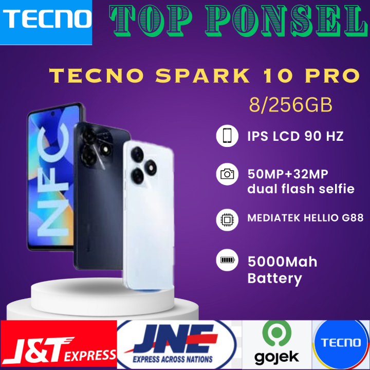 tecno spark 10 pro 8/256gb dan 8/128gbb | Lazada Indonesia