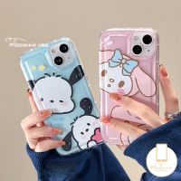 MissConnie สำหรับ A15 Oppo A17 A57 A76 A95 A5s A54s A16 A7 A54 A74 A31 A53 A16s A77 A55 A17K A12 A5 A9 A96 A1K Reno 5 4F A16K A52 A92 A12E การ์ตูนน่ารัก Pochacco เมโลดี้