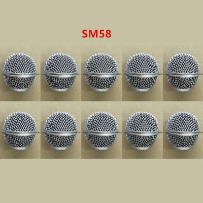 【In-Stock】 DhakaMall 10ชิ้น/ล็อต Professional เปลี่ยนหัวตาข่าย Grille อุปกรณ์เสริมสำหรับ Shure BETA58 BETA58A SM58 SM58S SM58LC