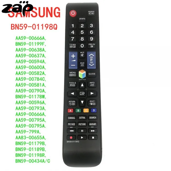 NEW remote control BN59-01198Q For SAMSUNG LED LCD TV UA60JS7200W ...