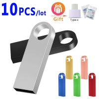 10pcs/lot USB Flash Drive Pen Drive Personalizado Free Custom Logo 32GB 16GB 8GB 4GB 64GB Wedding Gift High Speed Memory Stick