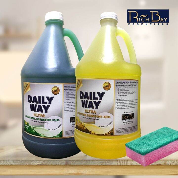 Daily Way Ultra Antibacterial Dishwashing Liquid with Extreme