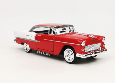 โมเดลรถเหล็ก CHEVY BEL AIR SCALE 1:24 อเมริกันคลาสิค