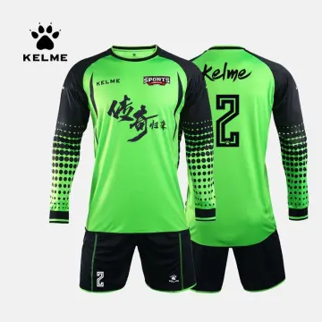 KELME KIDS Soccer Jersey Football Uniform Summer Customized Suit Shark  Training Team Uniform Sportswear Child 3803169