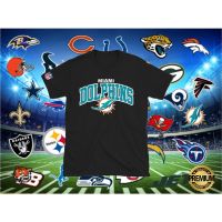 2023 newmiami Dolphins NFL เสื้อยืดคุณภาพพรีเมียม