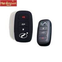 Hardingsun Perodua ใหม่ Alza Ativa Myvi 3ปุ่ม Keyless กดเริ่มกุญแจรถยนต์รีโมทซิลิโคนปลอกเคส