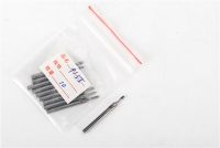 10PCS Dental Lab Tungsten Steel Tooth Drill Carbide Burs Use With Pindex Multi-Size