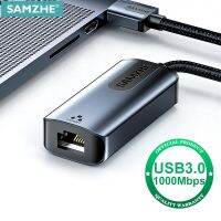 SAMZHE USB ยูเอสบีอีเธอร์เน็ต USB 3.0เพื่อ RJ45ฮับ USB สำหรับอะแดปเตอร์อีเทอร์เน็ตคอมพิวเตอร์การ์ดเน็ตเวิร์ก USB กล่อง Mi Xiaomi สวิตช์นินเทนโด