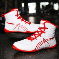 New Boxing Shoes Men Women Big Size 37-46 Boxing Sneakers Light Weight Wrestling Shoes Comfortable Wrestling Sneakers