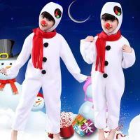 คริสต์มาสซานตาคลอสชุดเด็ก Snowman เครื่องแต่งกาย