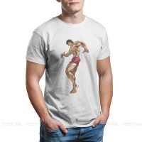 Grappler Baki Hanma Yujiro Dou Manga Fabric Tshirt Hanma Basic T Shirt Homme Men Clothes Printing Trendy