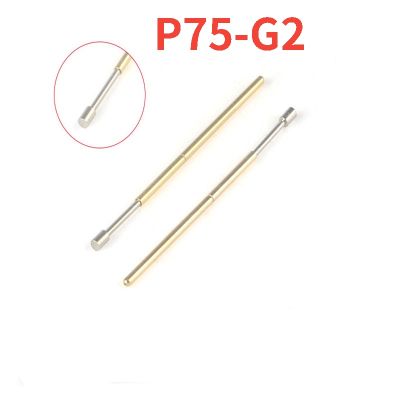 【LZ】 100PCS/Pack P75-G2 Flat Spring Test Pin 1.02mm Outer Diameter 16.5mm Length PCB Probe