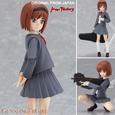 Figma ฟิกม่า งานแท้ 100% Figure Action Max Factory จากการ์ตูน Gunslinger Girl กันสลิงเกอร์ เกิร์ล ดอกไม้เพชฌฆาต Henrietta เฮนเรียตต้า ชุดนักเรียน Ver Original from Japan แอ็คชั่น ฟิกเกอร์ Anime อนิเมะ การ์ตูน มังงะ ของขวัญ สามารถขยับได้ ตุ๊กตา โมเดล