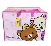 กระเป๋าฟาง ถุงฟาง กระเป๋าฟางลิขสิทธิ์ Size M ลาย Rilakkuma (ทรงนอน) #C208-RM-18P