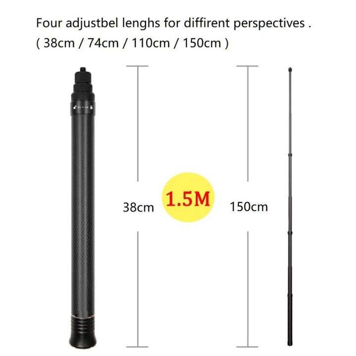 3m-ultra-light-carbon-fiber-stick-for-insta360-x3-one-x2-one-r-one-x-gopro-10-action-camera-accessory-new-invisible-selfie-stick