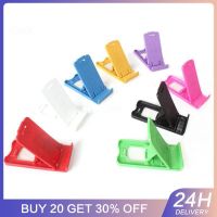 Portable Mini Phone Holder Foldable Tablet Lazy Bracket Non-slip Desktop Phone Support Frame Phone Accessories Color Random