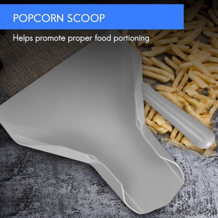 plastic-chip-scoop-french-fries-shovel-loader-chip-packaging-shovel-funnel-popcorn-fast-food