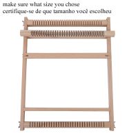 LMDZ DIY Wooden Loom Knitting Machine Weaving Loom Frame DIY Knitted Toys Wool Weaving Loom Handcraft Household Knitting Tools Knitting  Crochet