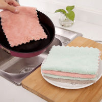 510PCS Super Absorbent Microfiber kitchen Dish Cloth High-Efficiency Tableware Household Cleaning Towel Kichen Cleaning Tools