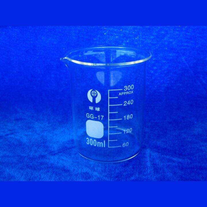 Glass Beaker Lab Beaker 300ml Low Form Lazada PH