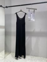 【LZ】✴✸  Vestido sem mangas para mulheres saia sexy elegante cor sólida marca de moda R0W Minimalismo tendência festa de verão 2023