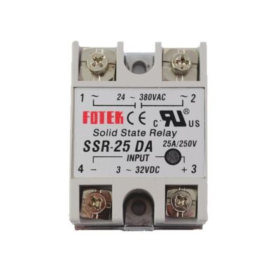 【Worth-Buy】 โซลิดสเตทรีเลย์3-32vdc Ssr-40da 24-380V Ac