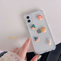 （HOT) ตลกสามมิติเหมาะสำหรับ Apple 11 เคสศัพท์ XRXS กันกระแทก 78p ผู้หญิง 6s เคสนิ่ม 12