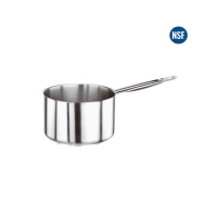 PADERNO Stainless 18/10 Induction Sauce Pan D=18 cm. H=10.8 cm. 2.7 Ltr. (Saucepan) หม้อด้าม สแตนเลส 18/10 ขนาด 18 ซม. สูง 10.8 ซม., 2.7 ลิตร ใช้กับเตาแม่เหล็กไฟฟ้าได้ [GGM™]