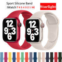 【 Cw】sport สายซิลิโคนสำหรับ Band 7 41มม. 45มม. สร้อยข้อมือเข็มขัดอุปกรณ์เสริม38 42มม. 6 5 4 3 2 Se 40 44มม. สายนาฬิกา