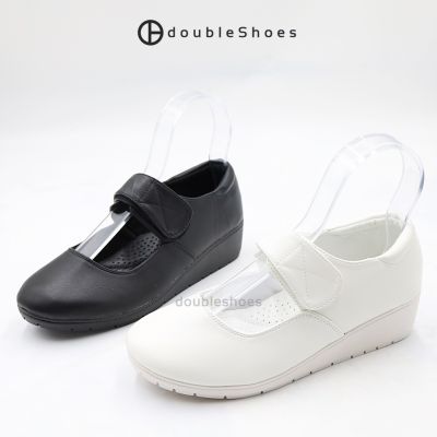 LEEPOP (MK2233-3) รองเท้าคัทชู ผู้หญิง สีขาว,สีดำ ไซส์ 36-41