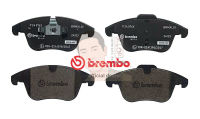 P24 076X ผ้าเบรก-F-แท้ BREMBO (รุ่น XTRA) อีโว้ค Land Rover Evoque ปี11-&amp;gt; " เครอป อะไหล่ยนต์"