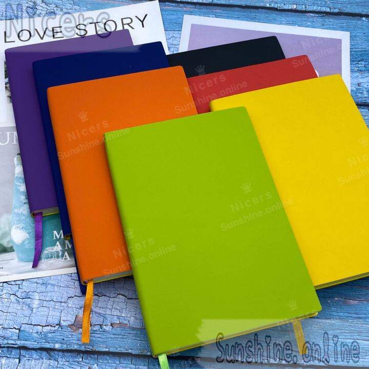 A5 Lined Journal Notebooks Soft Leather cover College Classic Notebook Lazada PH