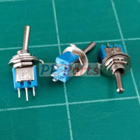 สวิทช์ สลับ โยก Sub-Miniature Toggle Switch 3 ขา 3P 3A 125V SMTS-102 #SMTS 3P (1 ตัว)