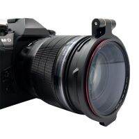 Uurig RFS ND อุปกรณ์เสริมกล้อง DSLR ฟิลเตอร์ปลดออกได้อย่างรวดเร็วตัวยึดสวิตช์แบบปลดได้สำหรับตัวแปลงเลนส์ DSLR ขนาด58มม. 67มม. 72มม. 77มม. 82มม.