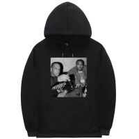 Rap Legends Jay Z and Nas Hip Hop Oversized Hoodie Mens Cotton Sweatshirt Tops Men Fashion Casual Vintage Hoodies Size XS-4XL