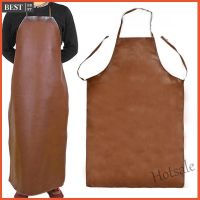 【hot sale】❒ D13 ? Welder Apron ?Polyurethane Welding Equipment Welder Insulation Protection Apron Leather Waterproof Oil Proof