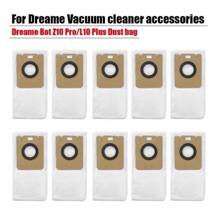 For Dreame Bot Z10 Pro L10 Plus Robot Vacuum Cleaner Accessories Disposable  Dust Bag Rag Mop Cloth HEPA Filter Spare Parts Xiomi | Lazada
