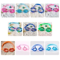 Kids Swimming Glasses Swim Goggles Anti Fog UV Protection Sunglasses Children Training Mask Eyewear Cases Bee Crab Frog Fish Goggles