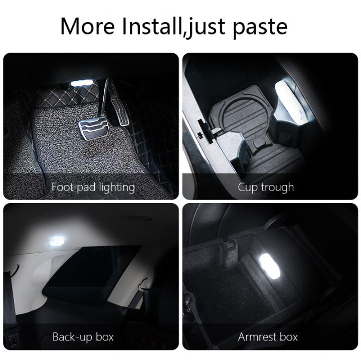 12pcs-car-led-touch-lights-wireless-interior-light-auto-roof-ceiling-reading-lamps-for-door-foot-trunk-storage-box-usb-charging