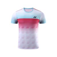 Top-quality Badminton Uniforms Jersey Men Fluorescent Blue Badminton Uniforms Jersey Sweatshirt Jerseys Badminton Sportswear High Quality (045A)