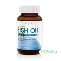 Vistra Salmon Fish Oil 1000mg 75 Capsules วิสทร้า น้ำมันปลาแซลมอน 1000มก. 75 แคปซูล