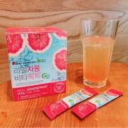Nước Ép Bưởi Giảm Cân Sanga Real Grapefruit Vita Tok Tok Hộp 30 gói