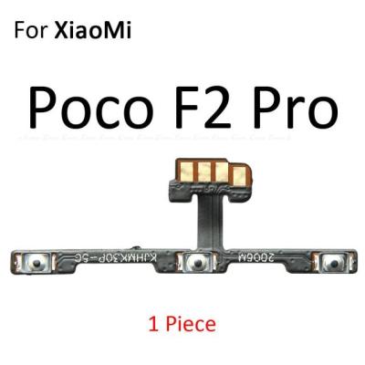 【✆New✆】 anlei3 สวิตช์ปุ่มเปิดปิดปริมาณใบ้คีย์ปุ่มเปิด/ปิดสายยืดหยุ่นสำหรับ Xiaomi X2 Poco X3 Nfc Gt C3 M2 M3 F3 F2 Pro Max Pocophone F1