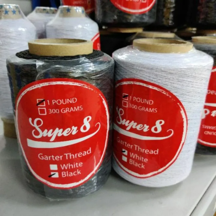 【Hot Stock】 ELASTIC GARTER THREAD FOR TAGS, SHIRRING, SMOCKING, DIY