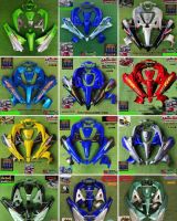 ชุดสี w125r กลม 12 ชิ้น (สีล้วน) สินค้าตัวหนาเทียบแท้จัดส่งไว1-2วัน สินค้าพร้อมส่ง