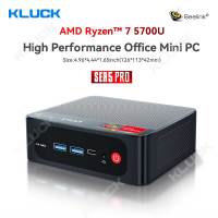 Beelink SER5 Pro AMD Ryzen 7 5700U WiFi 6 Mini PC มินิพีซี 16GB/32GB DDR4 + 1TB M.2 NVMe 8-Core WiFi 6 Type-C HDMI พอร์ตเอาต์พุต Gigabit Internet Mini Computer