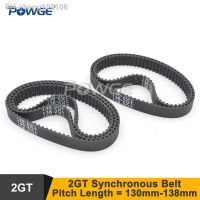 POWGE 130/132/134/136/138/ 2GT Timing Belt W 6/9mm 2MGT GT2 Synchronous Belt Small Backlash Linear Motion 3D Printer 10P