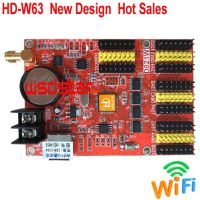 【❂Hot On Sale❂】 SDFW3242 Hd-W63 Usb Wifi การ์ดควบคุมหน้าจอสีเดียว P4.75 P10 P3.75 Led ระบบควบคุม W63 Hd